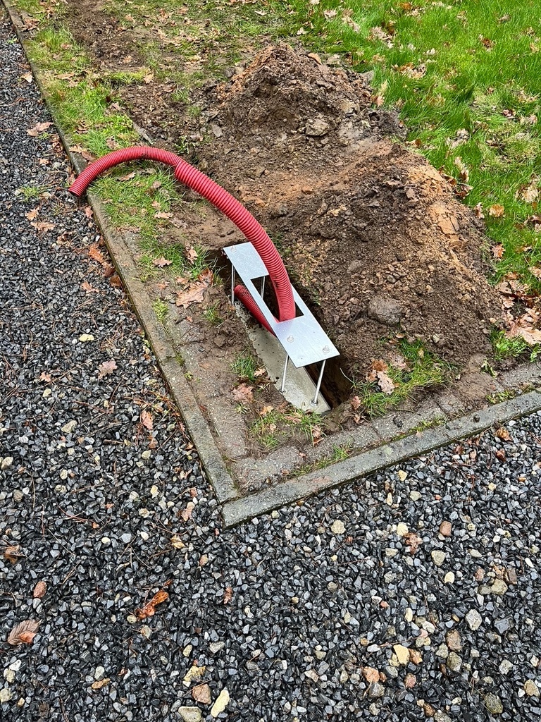 Concrete base for Smappee EV Base