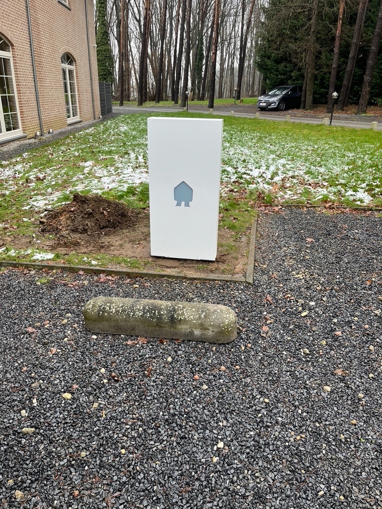 Concrete base for Smappee EV Base