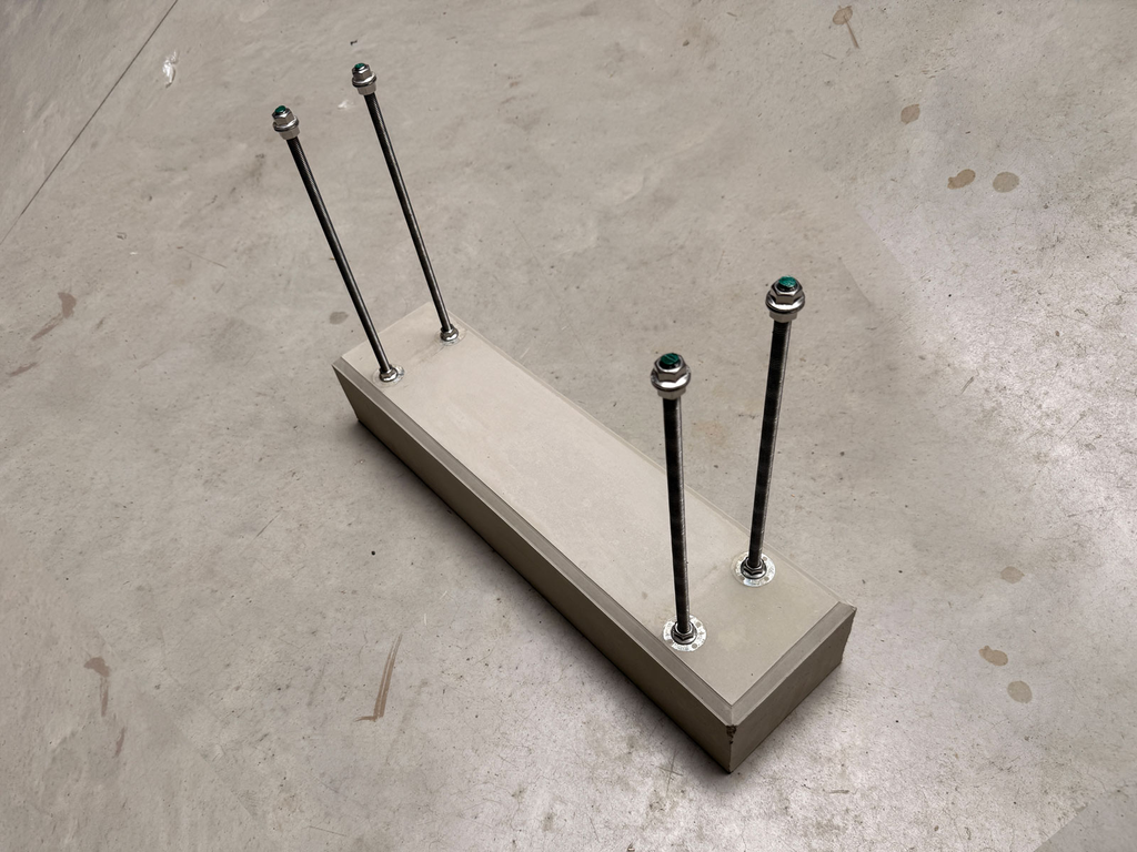 Concrete base for NEW Smappee EV Base