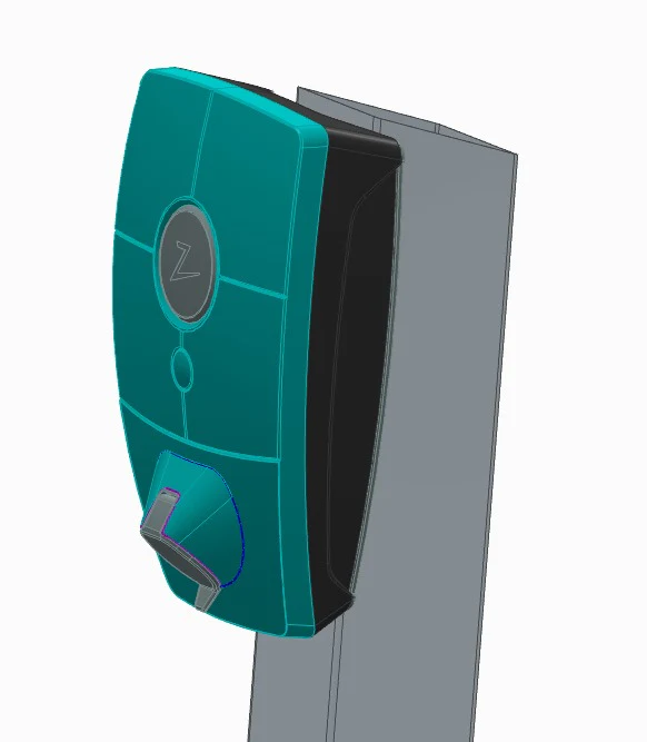 Ladeeda® pedestal for Zaptec Pro