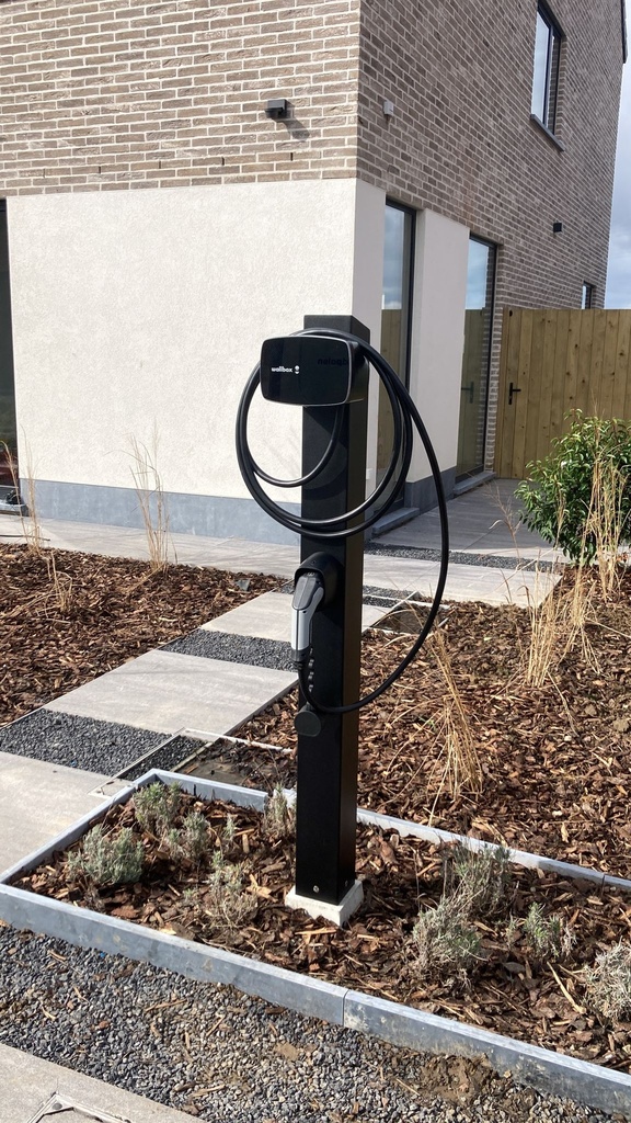 Ladeeda® pedestal for Wallbox Commander