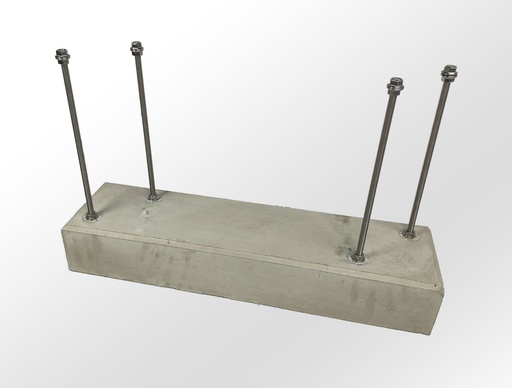Concrete base for NEW Smappee EV Base