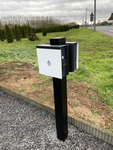 DUBBELE Ladeeda® universele laadpaal